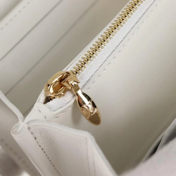 LOUIS VUITTON Flower Portefeuille Capsine Wallet White M11417 LV Auth ac3766SAM - Picture 14 of 16